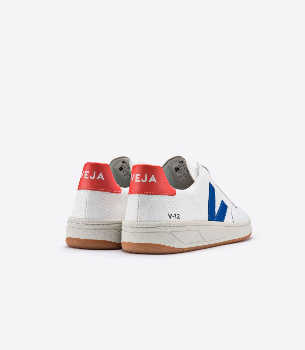 Veja Sneakers Womens - V-12 B-mesh - White - 4068OZABQ